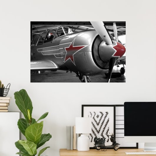 Poster Yak 52 (Bureau à domicile)