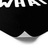 Poster Yak Gotta Faire Ce Que Yak Doit Faire Pun Dark BG (Coin)