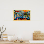 Poster Yakima, Washington - Scènes de grandes lettres (Cuisine)