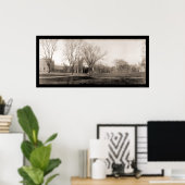 Poster Yale Campus Birdseye Photo 1902 (Bureau à domicile)