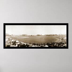 Poster Yale contre la photo 1904 de base-ball de
