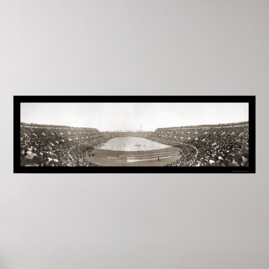Poster Yale Harvard Football Photo 1905 (Devant)