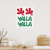 Poster Yalla yalla (Cuisine)