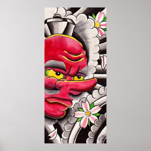 Poster Yamabushi Tengu (Devant)
