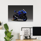 Poster Yamaha R1 (Bureau à domicile)