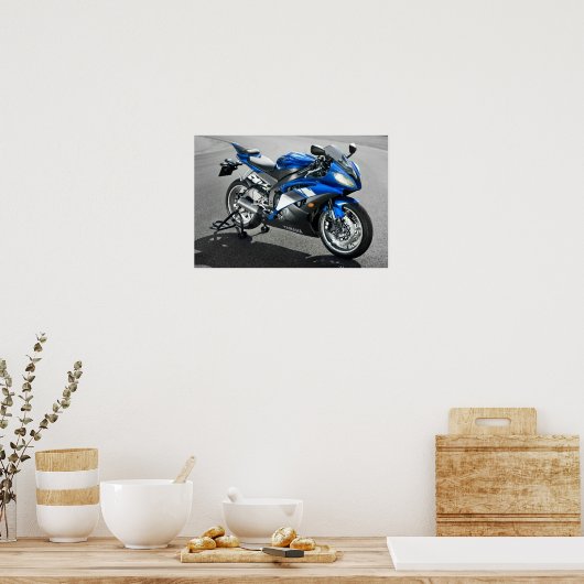Poster Yamaha R6 (Cuisine)