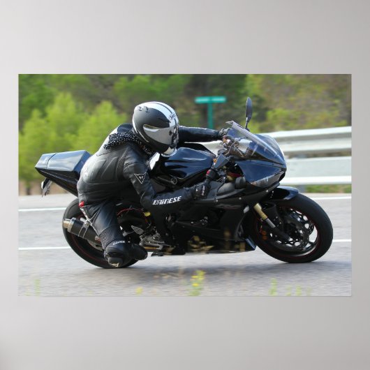 POSTER YAMAHA R6 (Devant)