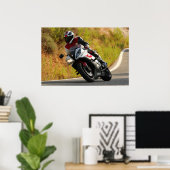 POSTER YAMAHA R6 (Bureau à domicile)