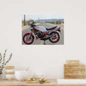 Poster Yamaha RZ350 1985 (Cuisine)