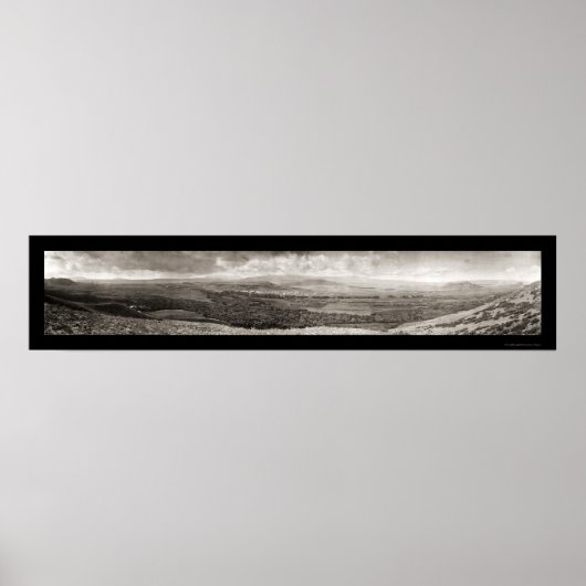 Poster Yampa Colorado Photo 1909 (Devant)