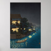 Poster Yanagibashi par Tsuchiya Koitsu (Devant)