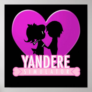Poster Yandere Simulator Yandere Love Print