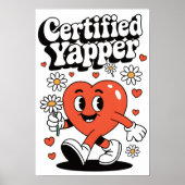 Poster Yapper certifié (Devant)