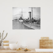 Poster Yard de la marine de Philadelphie (Cuisine)