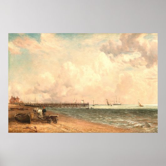 Poster Yarmouth Jetty - John Constable Fine Art (Devant)
