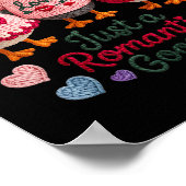 Poster Yarn Funny Valentine Just A Romantic Goose Hearts  (Coin)