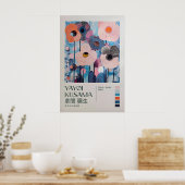 Poster Yayoi Kusama Impression, Exposition Yayoi Kusama (Cuisine)