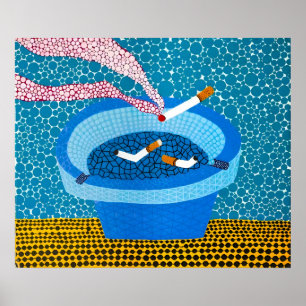 Poster Yayoi Kusama peinture