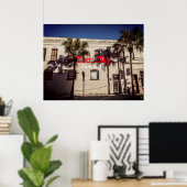 Poster Ybor City, Tampa FLORIDA (Bureau à domicile)