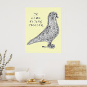 Poster Ye Olde Tippler Pigeon (Cuisine)