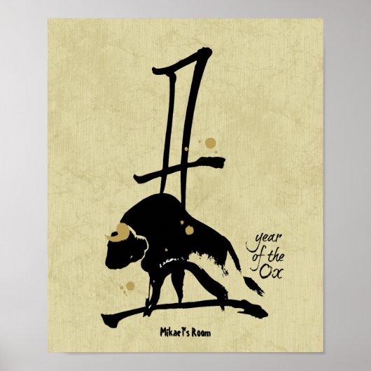 Poster Year of the Ox (Devant)