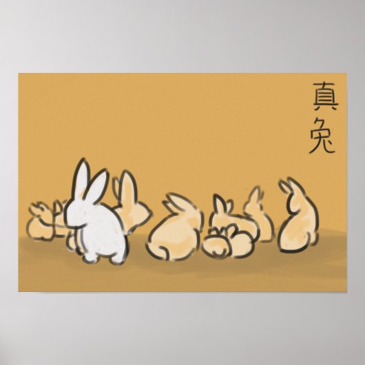 Poster Year of the Rabbit (Devant)