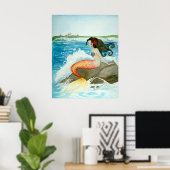 Poster Yearning Little Mermaid ART IMPRIMER (Bureau à domicile)