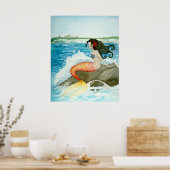 Poster Yearning Little Mermaid ART IMPRIMER (Cuisine)