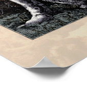 Poster Yeats "L'enfant volé" Poème d'art victorien 17x22 (Coin)