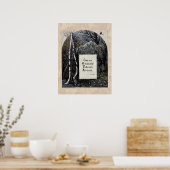 Poster Yeats "L'enfant volé" Poème d'art victorien 18x24 (Cuisine)