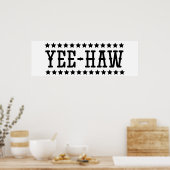 POSTER YEE-HAW (Cuisine)