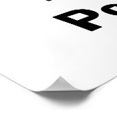 Poster Yee Haw Je suis un T-shirts et cadeaux Poppy (Coin)