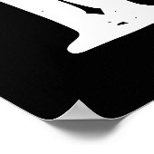 Poster Yeehaw Typographie Western Wall Ranch Cabine Accue (Coin)