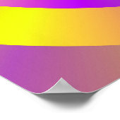 Poster Yellow and Pink Spiral Rings (Coin)