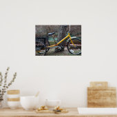 Poster yellow bike (Cuisine)