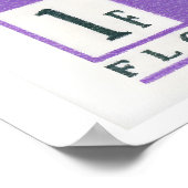 Poster Yellow Flower Bunch - Vintage Congo Art - Postage (Coin)