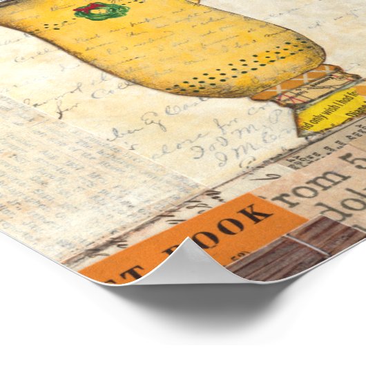 Poster Yellow Holiday Cup (Coin)