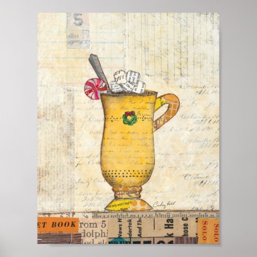 Poster Yellow Holiday Cup (Devant)