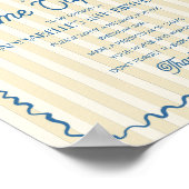 Poster Yellow Palm Springs Pastel Beach Time Capsule (Coin)