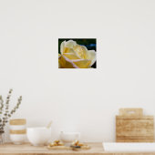 Poster Yellow Rosebud Flower (Cuisine)