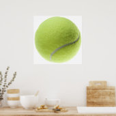 Poster Yellow Tennis Ball Customisé Modèle (Cuisine)
