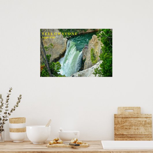 Poster Yellowstone Falls (Cuisine)