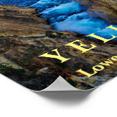 Poster Yellowstone Falls (Coin)