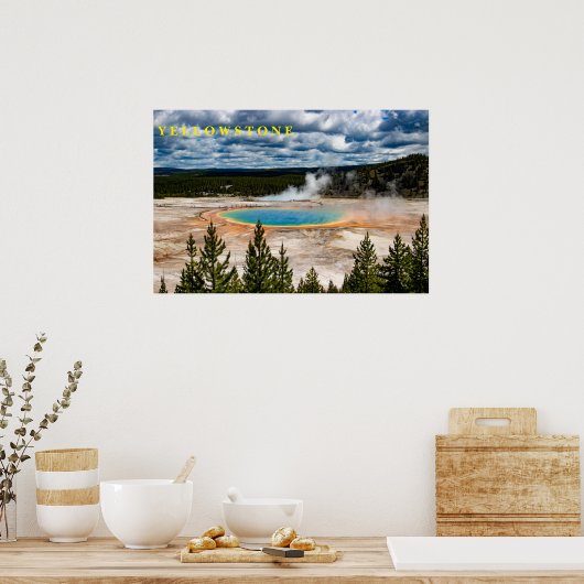 Poster Yellowstone Hot Pot (Cuisine)