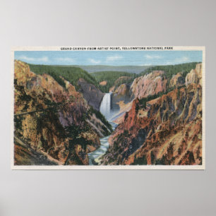 Poster Yellowstone, le point de l'artiste de WYfrom