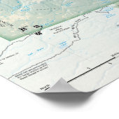 Poster Yellowstone National Park 2026 map (Coin)