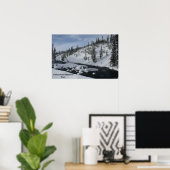 Poster Yellowstone Stream (Bureau à domicile)