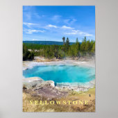 Poster Yellowstone Thermal Pot Hot (Devant)