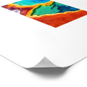 Poster Yellowstone Thermische Warmtepot (Hoek)