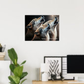 Poster Yellowstone Wolven (Thuiskantoor)